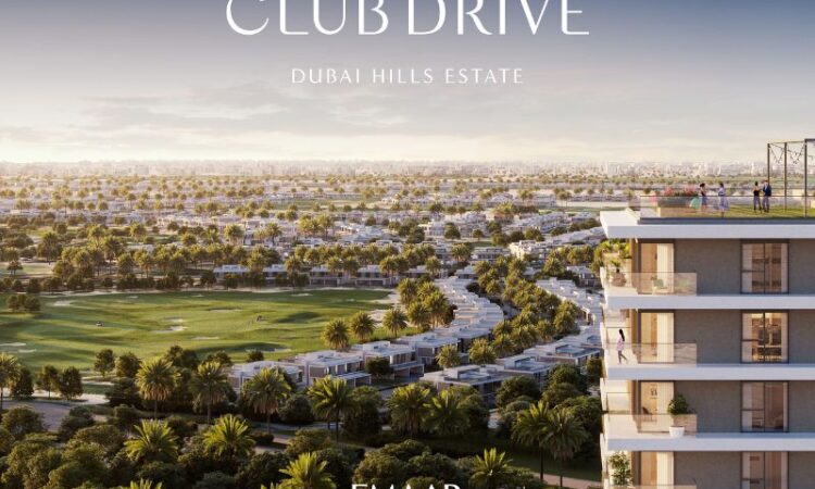 Emaar Club Drive at Dubai Hills Estate Wide Open View Best in Class Facilities