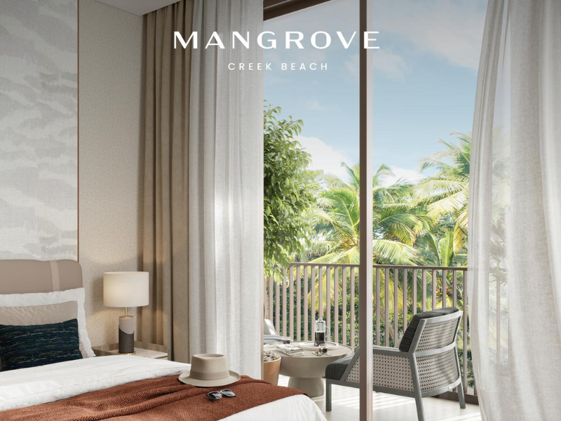 Mangrove at Creek Beach (DCH) Dubai - Emaar Properties- Wide open window
