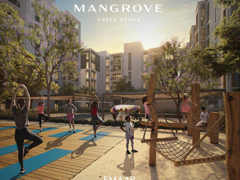 Mangrove at Creek Beach (DCH) Dubai - Emaar Properties - kids activity area